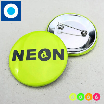 44mm Buttons NEON Klimaneutral