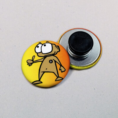 31mm Buttons mit Kleidungsmagnet MATT