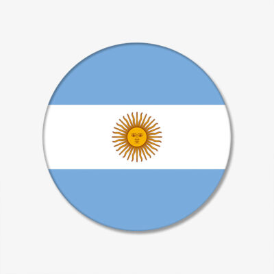 FLAGGEN-BUTTON-ARGENTINIEN