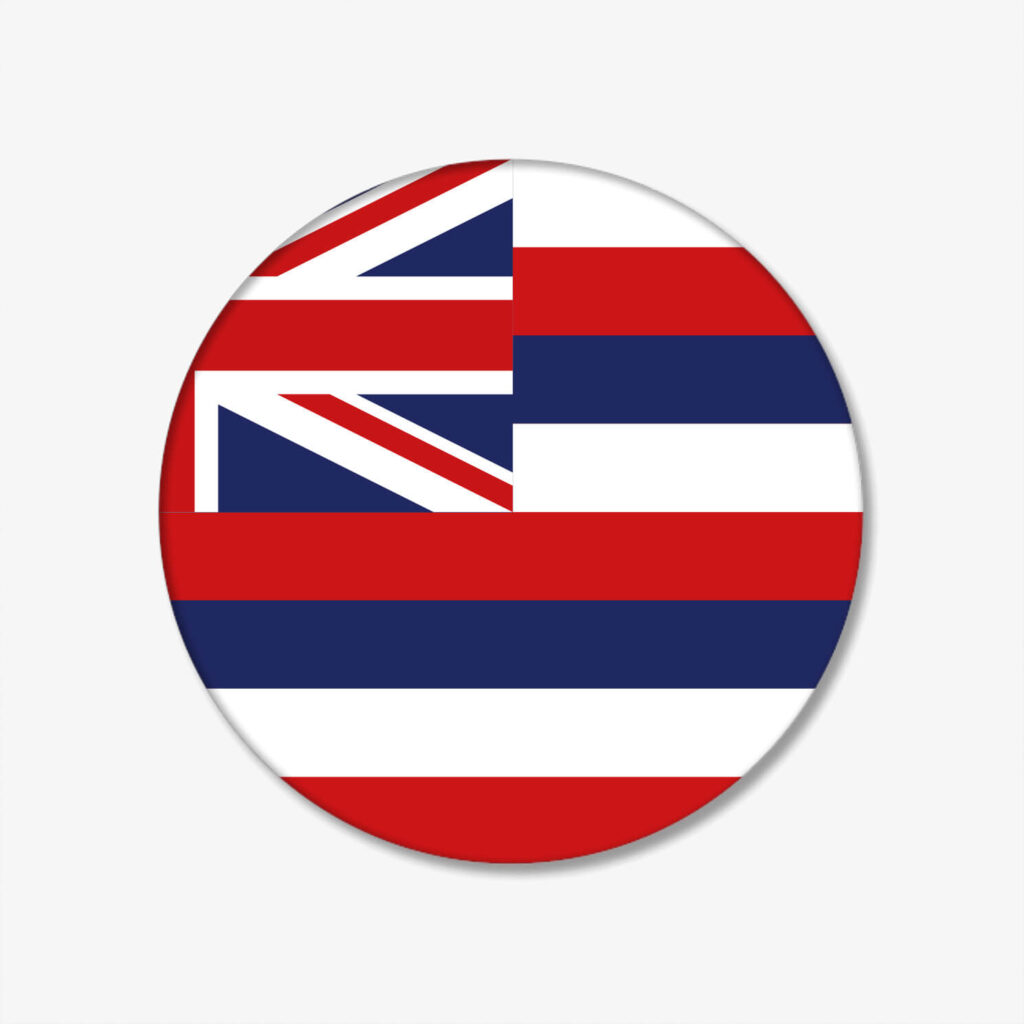 FLAGGEN-BUTTON-HAWAII