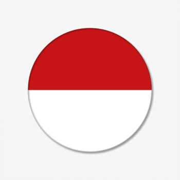 FLAGGEN-BUTTON-INDONESIEN