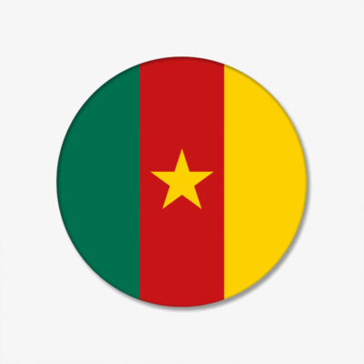 FLAGGEN-BUTTON-KAMERUN