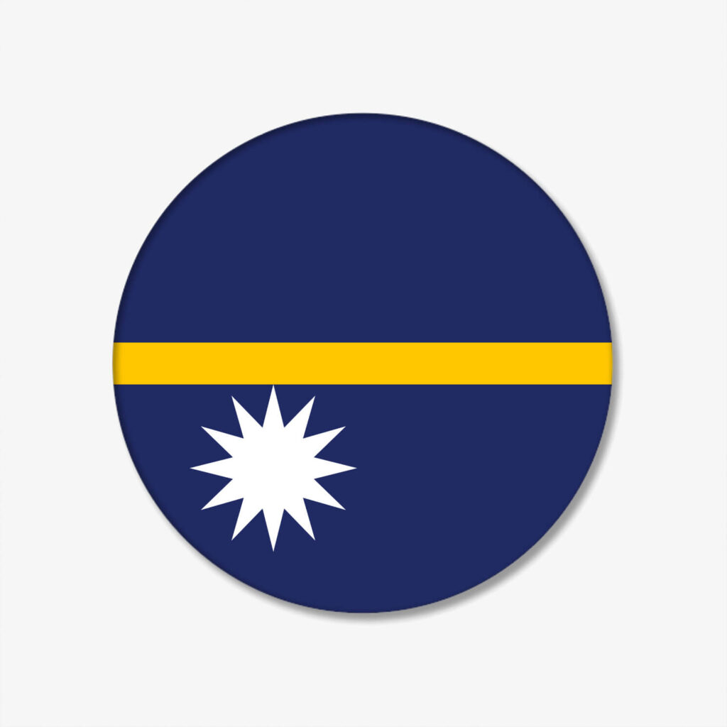 FLAGGEN-BUTTON-NAURU