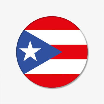 FLAGGEN-BUTTON-PUERTO RICO