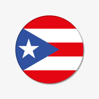 FLAGGEN-BUTTON-PUERTO RICO