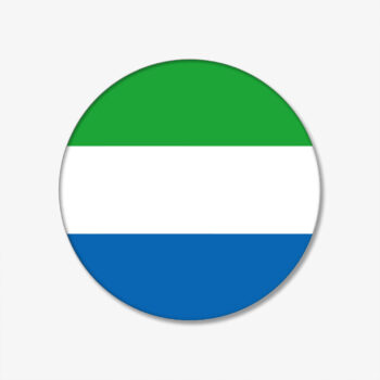 FLAGGEN-BUTTON-SIERRA LEONE