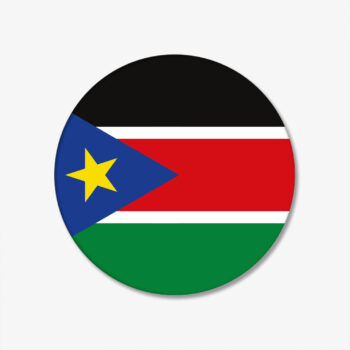 FLAGGEN-BUTTON-SOUTH SUDAN