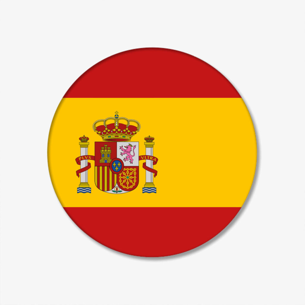 FLAGGEN-BUTTON-SPANIEN