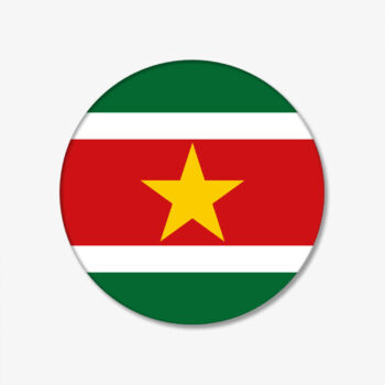 FLAGGEN-BUTTON-SURINAME