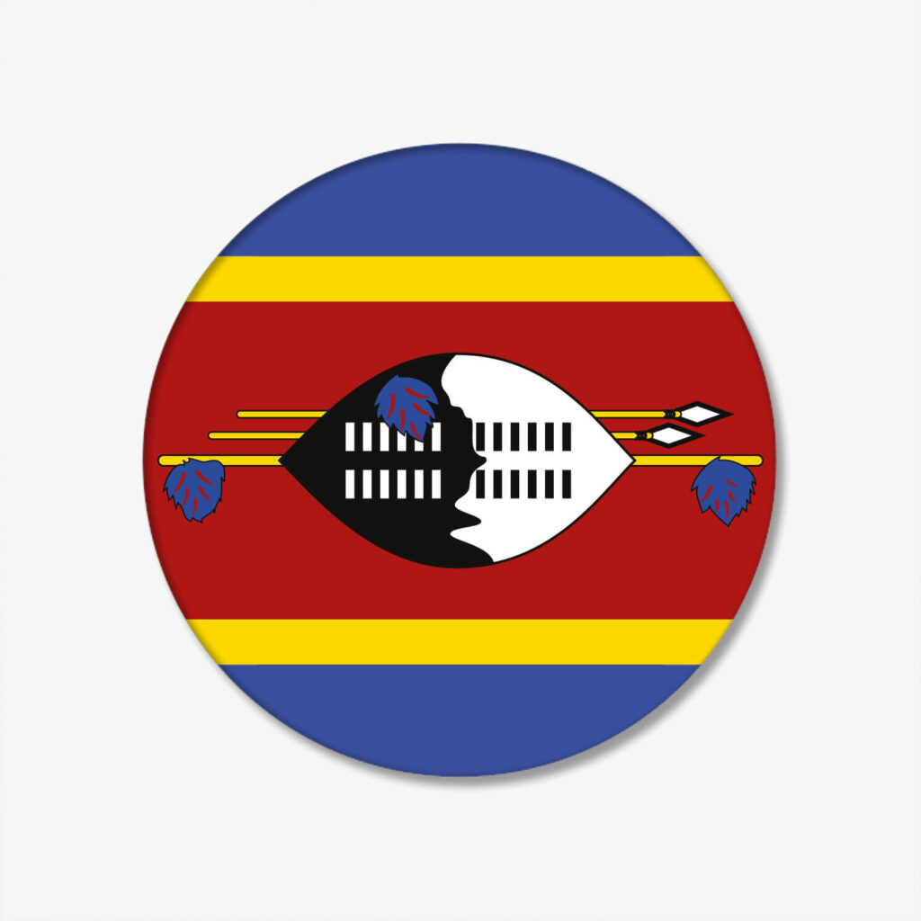 FLAGGEN-BUTTON-SWASILAND